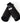 Cape Glitter Boots Black