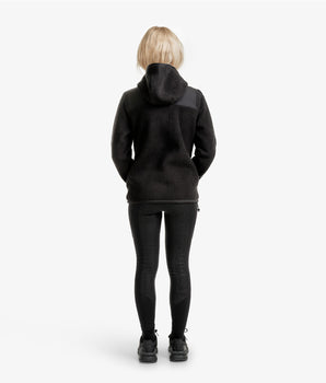 ILA WINTER FLEECE JACKET BLACK