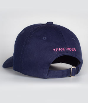 <tc>Team Rider Cap Navy/Pink</tc>