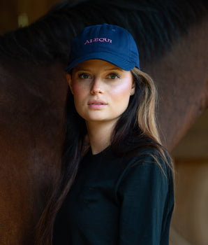 <tc>Team Rider Cap Navy/Pink</tc>