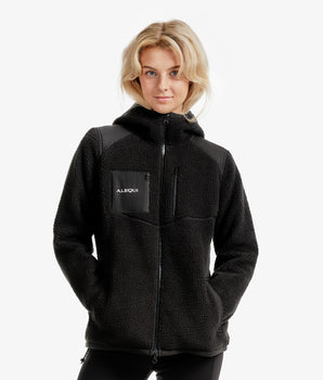 ILA WINTER FLEECE JACKET BLACK