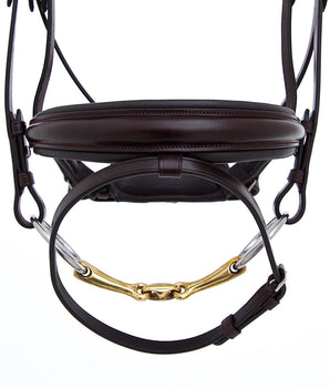 Mojave dressage bridle Brown/White