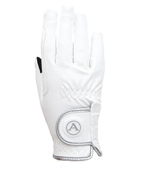 Astra riding gloves White/Silver