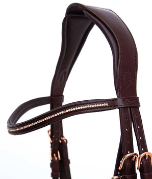 Maxime jumping bridle Chestnut